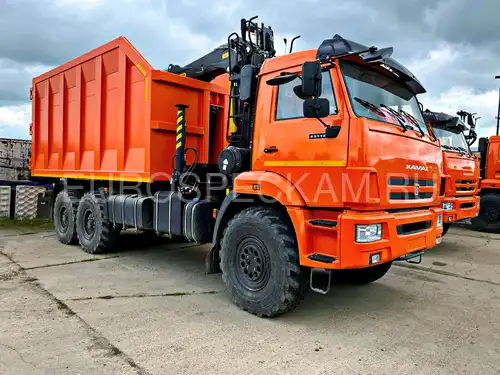 КАМАЗ 43118 ломовоз с Велмаш ВМ 10-74М (VM10L74M)