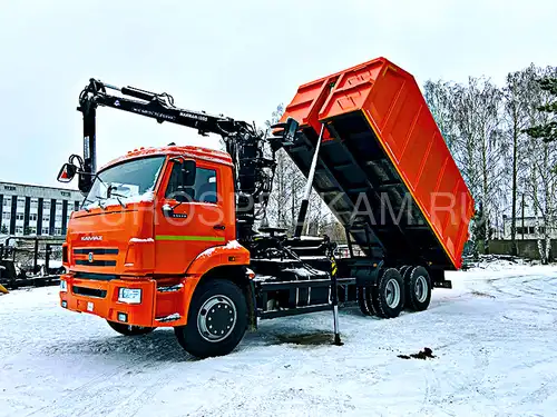 КАМАЗ 65115 ломовоз с Майман-100S