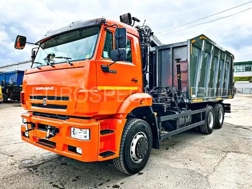КАМАЗ 6520 ломовоз с Майман-110S КАМАЗ 6520 ломовоз с Майман-110S