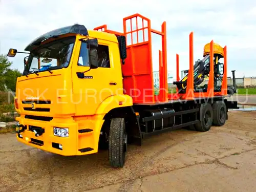 КАМАЗ 6520 сортиментовоз с Велмаш ОМТЛ-70-02 КАМАЗ 6520 сортиментовоз с Велмаш ОМТЛ-70-02