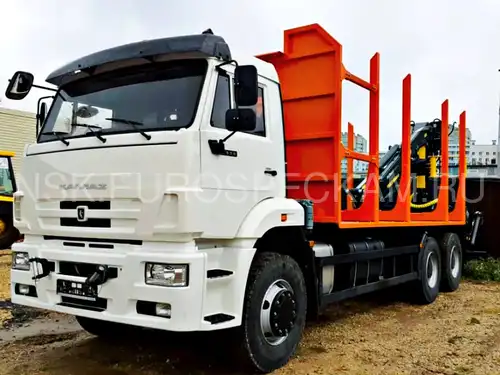 КАМАЗ 6520 сортиментовоз с Велмаш ВМ 10-86 (VM10L86) КАМАЗ 6520 сортиментовоз с Велмаш ВМ 10-86 (VM10L86)