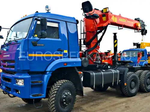 КАМАЗ 65225 седельный тягач с КМУ Palfinger Инман ИТ-150 КАМАЗ 65225 седельный тягач с КМУ Palfinger Инман ИТ-150