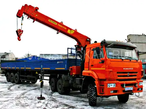 КАМАЗ 65225 седельный тягач с КМУ Palfinger Инман ИТ-180 КАМАЗ 65225 седельный тягач с КМУ Palfinger Инман ИТ-180