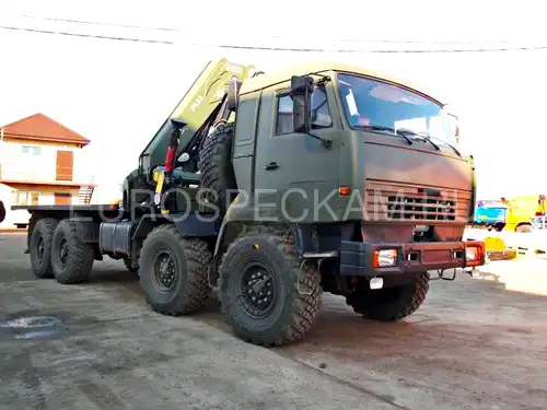 КАМАЗ 63501 бортовой с КМУ Fassi F425A.2.25 КАМАЗ 63501 бортовой с КМУ Fassi F425A.2.25