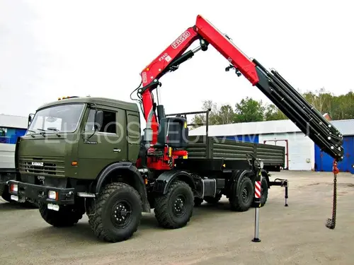 КАМАЗ 63501 бортовой с КМУ Fassi F245A.0.22 КАМАЗ 63501 бортовой с КМУ Fassi F245A.0.22