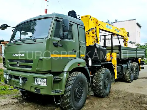 КАМАЗ 63501 бортовой с КМУ SCS 1015 LS КАМАЗ 63501 бортовой с КМУ SCS 1015 LS