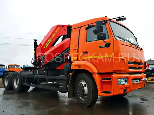 КАМАЗ 65115 седельный тягач с КМУ Инман ИМ 320 КАМАЗ 65115 седельный тягач с КМУ Инман ИМ 320