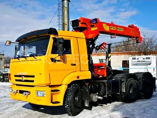 КАМАЗ 65116 седельный тягач с КМУ Palfinger Инман ИТ-180 КАМАЗ 65116 седельный тягач с КМУ Palfinger Инман ИТ-180
