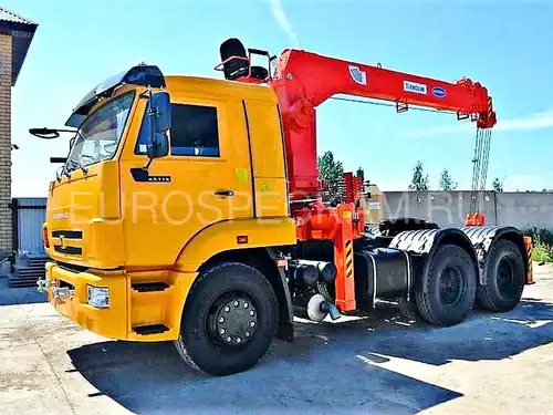 КАМАЗ 65116 седельный тягач с КМУ Kanglim KS 1256 G2 КАМАЗ 65116 седельный тягач с КМУ Kanglim KS 1256 G2