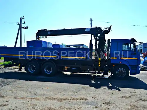 КАМАЗ 65117 бортовой с КМУ HIAB 190 TM