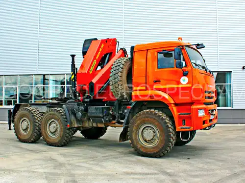 КАМАЗ 65221 седельный тягач с КМУ Инман ИМ 320 КАМАЗ 65221 седельный тягач с КМУ Инман ИМ 320